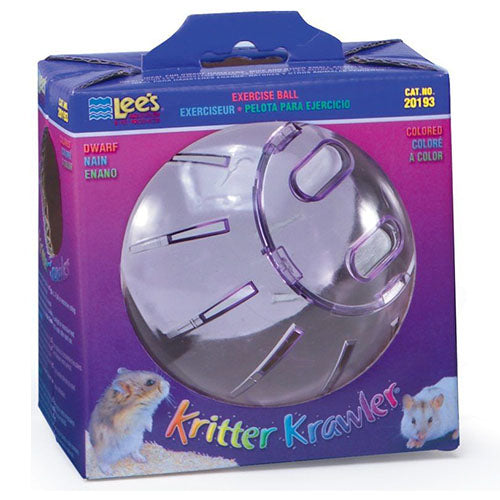 Lee's Mini Hamsterbal - Speelbal - in verschillende kleuren - 13 cm