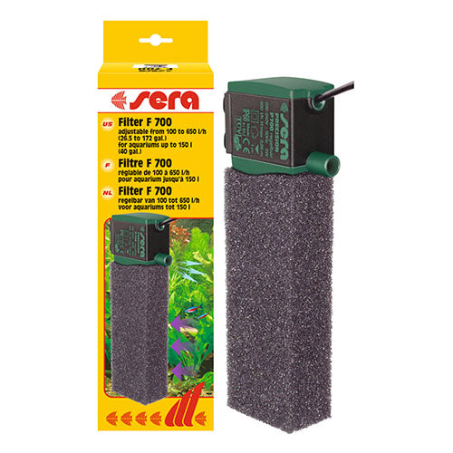 sera Binnenfilter f serie regelbaar