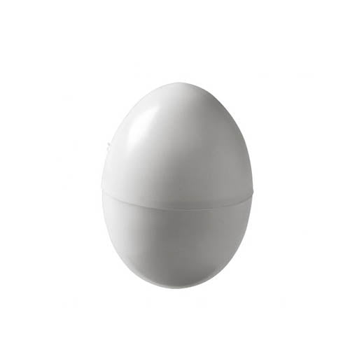 Plastic Broedeieren voor kippen. Verpakt per 6 stuks.
