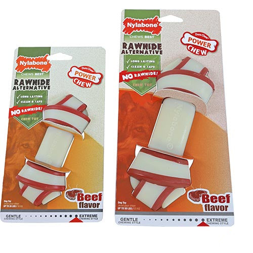 Nylabone dura chew harde bijters Rawhide beef