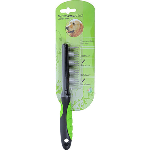 Boon - Vachtverzorgingskam honden - Korte & lange tanden voor optimale verzorging