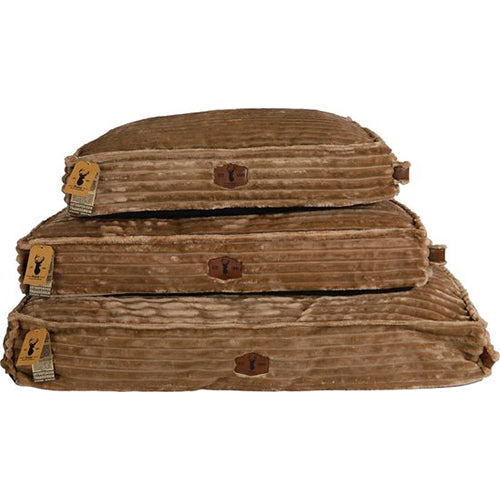 Boony est1941 Hondenkussen orthopedisch Pink velvet - fluweel bruin