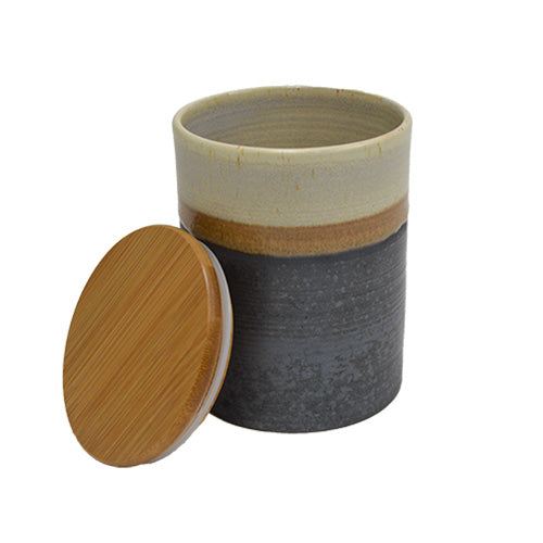 Aufbewahrungsbox/Bonbonglas „Animal Boulevard Design“ aus Keramik – Ø 10,20 cm – 650 ml – Erhältlich in 3 Farben