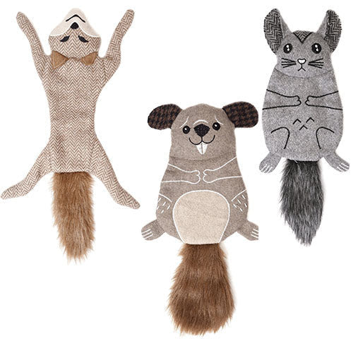 Jack and Vanilla Forest Flauschknuffel - Chincilla - Bever - Coyote 35 cm