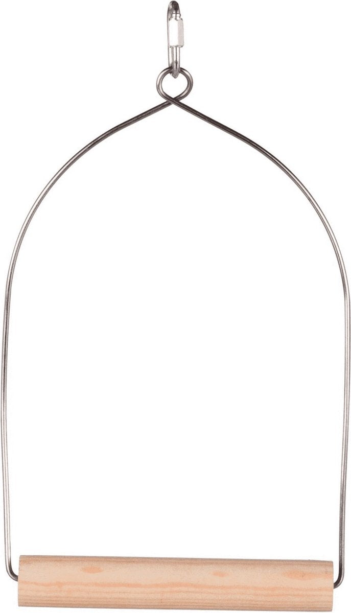 Trixe Vogel Boogschommel - Vogelspeelgoed - 15 x 27 cm