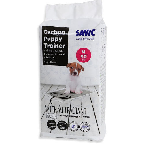 Savice trainerpads puppytrainer met carbon koolfilter
