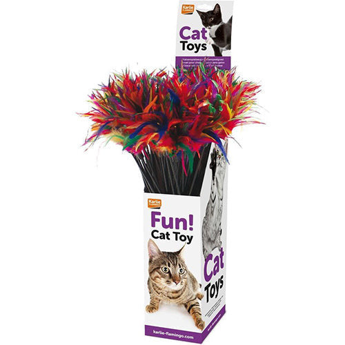 Featherstick speeltje voor kat per stuk