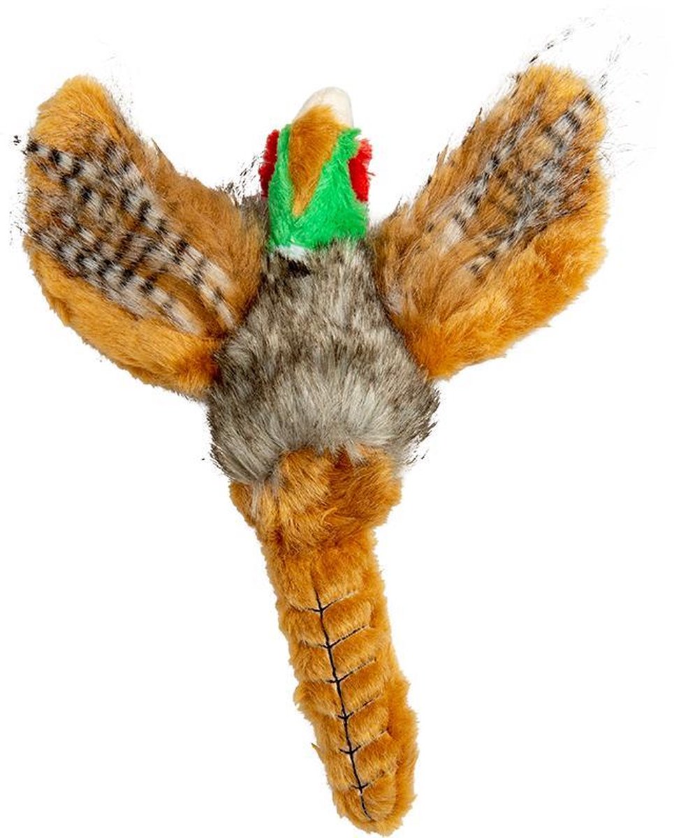 Jack And Vanilla - Speelgoed - Velveties Fazant - Grijs - 28cm