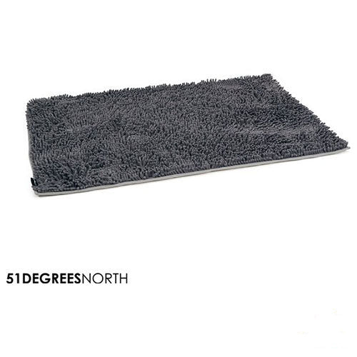 51 Degrees North Clean&Dry Benchmat - Grau - Größe XL: 104x68 cm