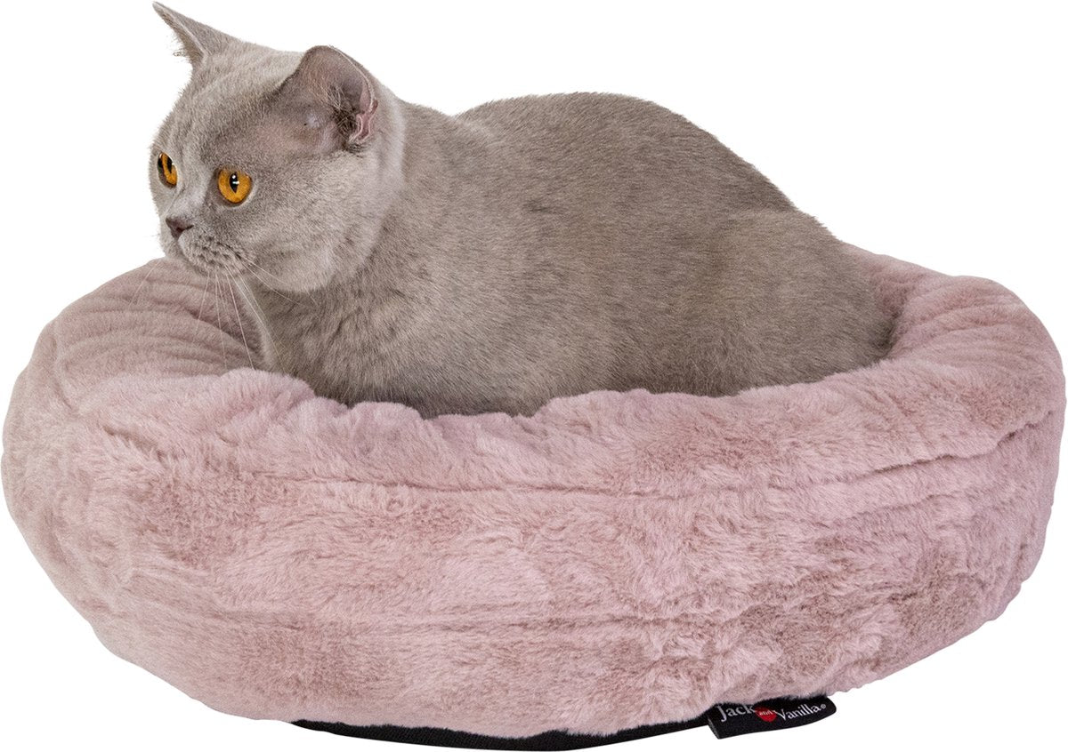 Jack and Vanilla hondenmand Softy basket Roze 45cm