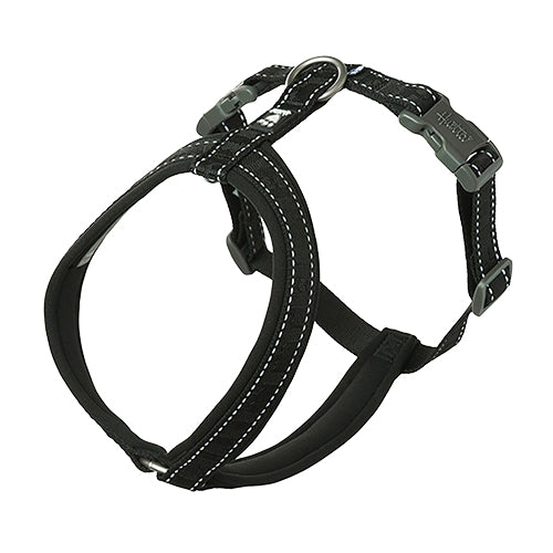 Hurtta Harness Casual-Y Eco Schwarz 30-35cm 934391