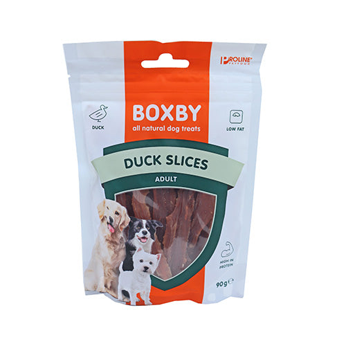 Proline Boxby duck slices, 90 gram