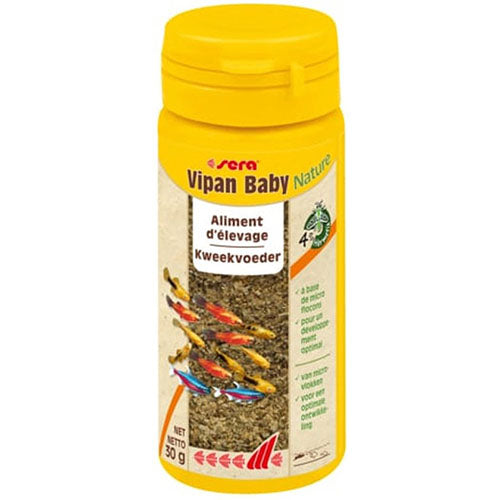 sera Vipan Baby Nature 50 - 100 ml - 1,3 kg micro vlokken
