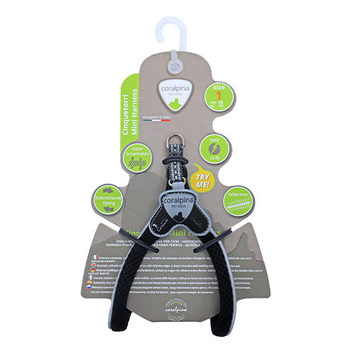 Coralpinia Minigeschirre Cinquetorri nur für sehr kleine Rassen