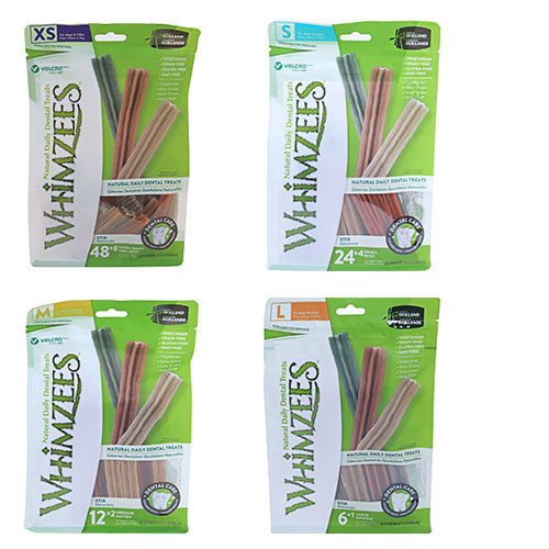 Whimzees Stix Sortiment im Vorteilsbeutel