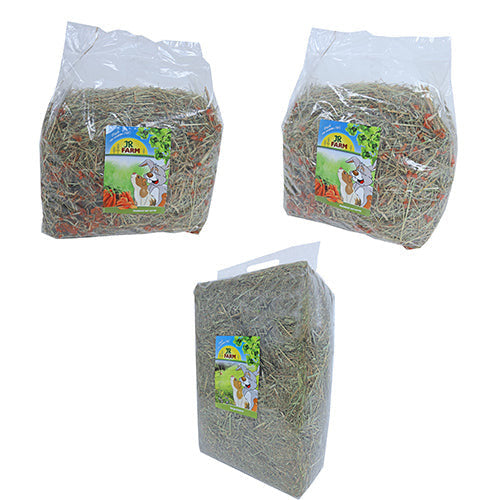 Jr Farm weidehooi - appel - paardenbloem - wortel - pepermunt 500 gr - 1,5 kg