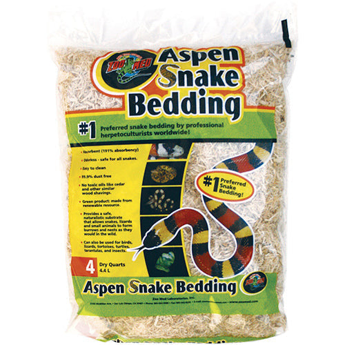 Zoo Med Aspen snake bedding 4,4 - 8,8 - 26,4 liter
