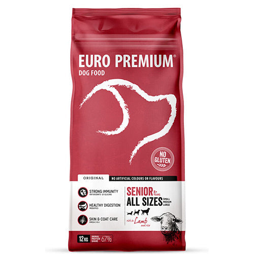 Euro-Premium Senior Lamm & Reis 12kg