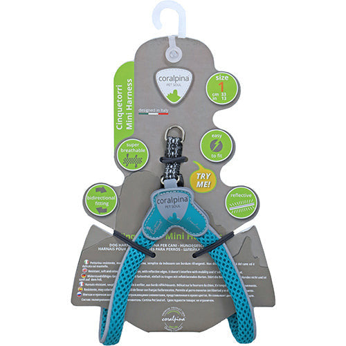 Coralpinia Minigeschirre Cinquetorri nur für sehr kleine Rassen