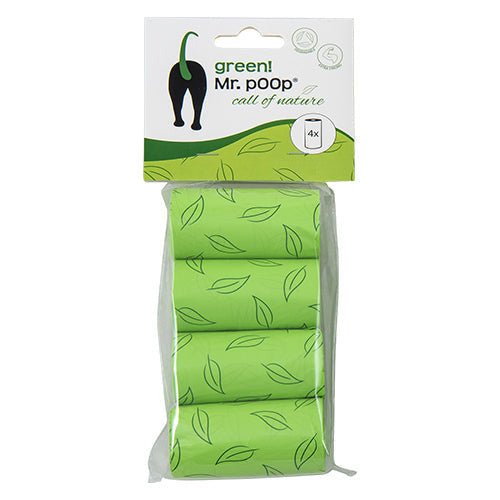 Mr. Poop Navulling poepzakjes in verschillende kleuren