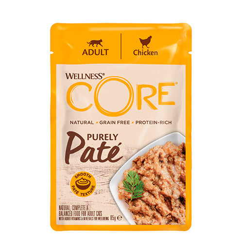 Wellness Core kattenvoer - pate Purely natte voeding 85 gram