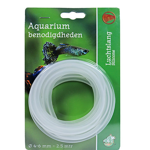 De Boon - Silicone Luchtslang Ø 4-6 mm - keuze uit 2.5 meter of 6 meter