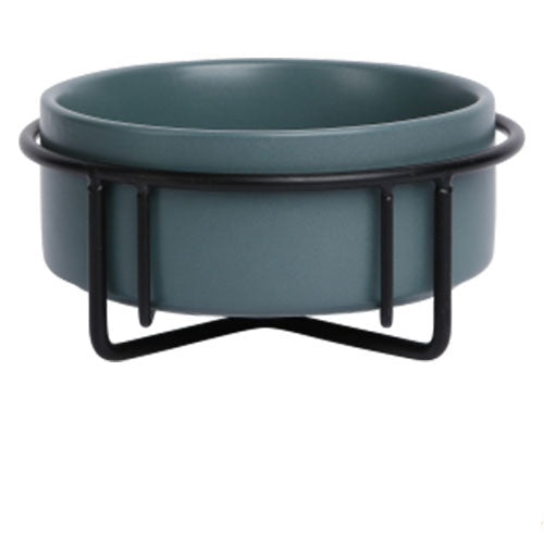 Jack and Vanilla keramische voerbak metalen stand Bon Appetit