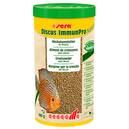 sera Discus ImmunPro Nature 100 - 250 - 1000 ml - 4,4 kg