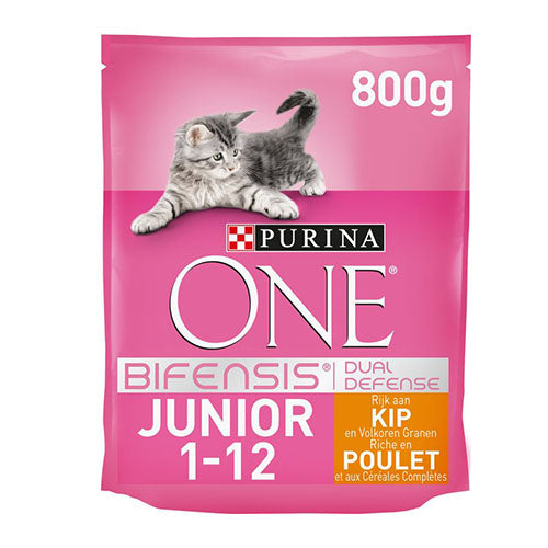 Purina One junior kip 800gr