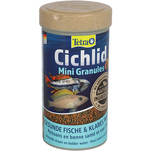 Tetra Cichlid Mini Granulat - Fischfutter - 250 ml