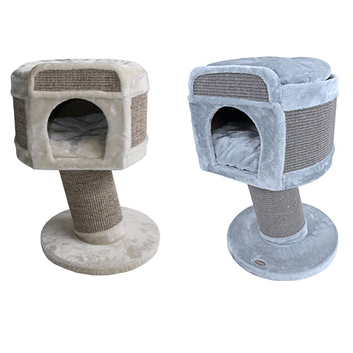 Krabton op voet in 2 kleuren - 70 cm