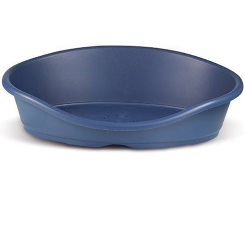 Savic Toffee plastic hondenmand blauw - 2 maten