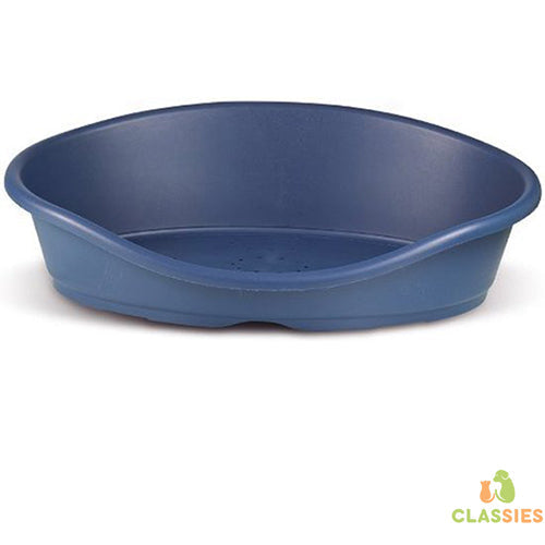 Savic Toffee plastic hondenmand blauw - 2 maten