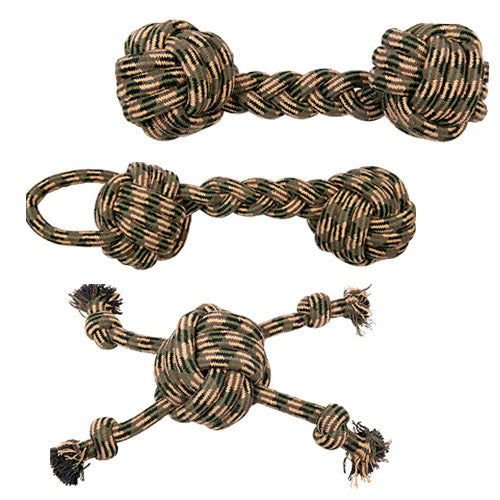 Jack and Vanilla Camouflage touwhalter groen/bruin 45-48 cm