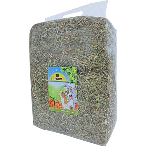 Jr Farm weidehooi - appel - paardenbloem - wortel - pepermunt 500 gr - 1,5 kg