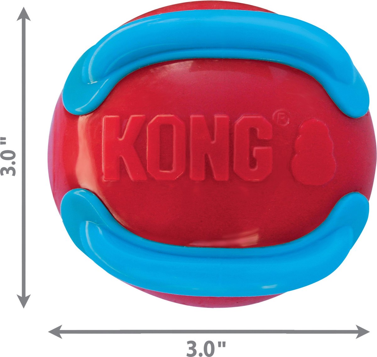 Kong Jaxx Brights Ball Assorti