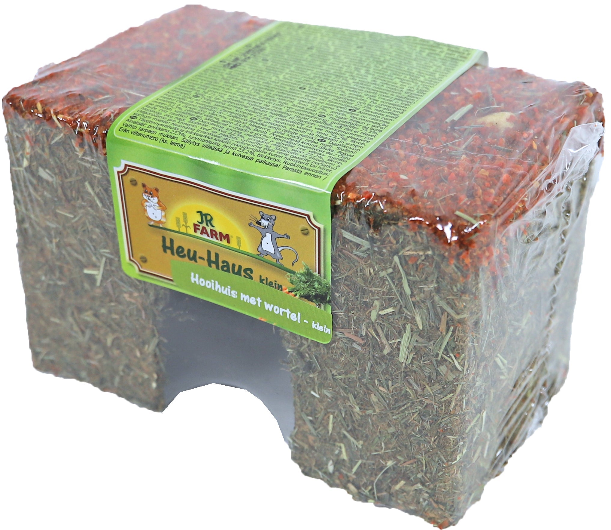 JR Farm Nagetier-Heuhaus mit Karotte 3 Größen