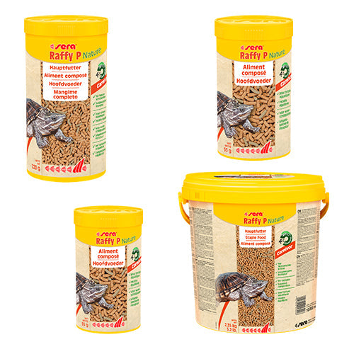 sera Raffy P nature schildpadvoer in verschillende maten