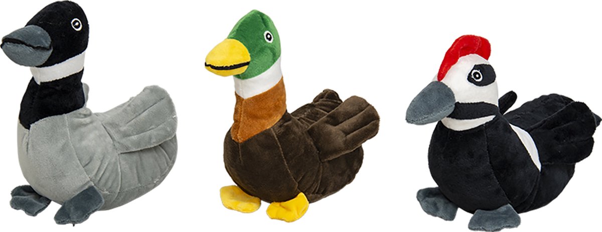 Jack And Vanilla - Speelgoed - Velveties Valk - Assorti - 19cm