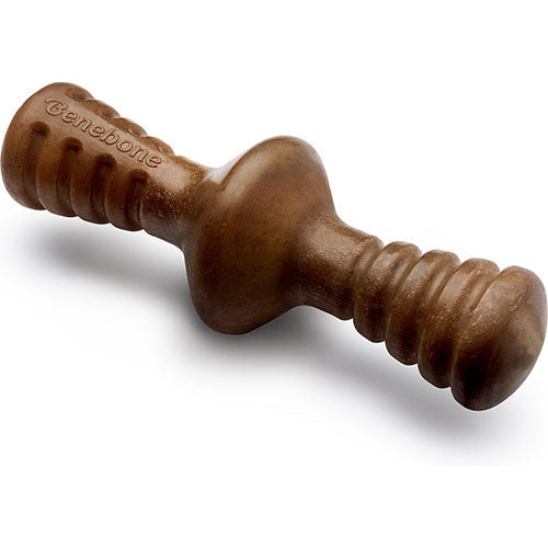 Benebone Zaggler kauwspeelgoed spek - bacon in S - M - L - XL