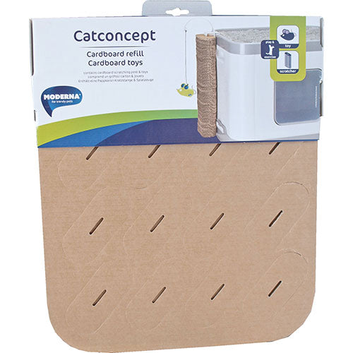 Moderna krabplank karton voor kattenbak catconcept 48x40x3 cm
