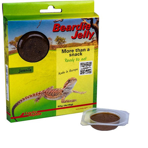 Lucky Reptile Beardie Jelly juvenil 4x 15g