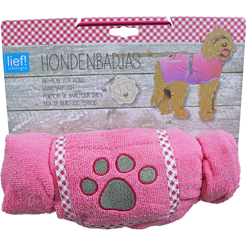 Lief! badjas in badstof