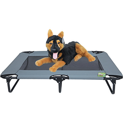 Boon Opvouwbaar Hondenbed/ Stretcher - Grijs - Verkrijgbaar in 3 maten