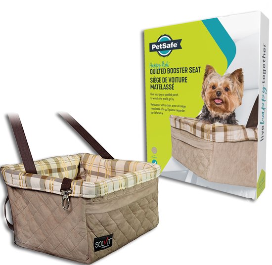 Happy Ride Autositz für Hunde - Beige - 8 kg