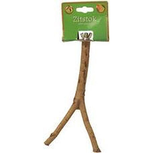 Zitstok hout met schroefdraad