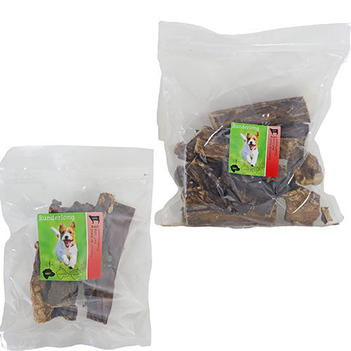 Natuurlijke Snack Rund - Runderlong verkrijgbaar in 100 of 250 gram