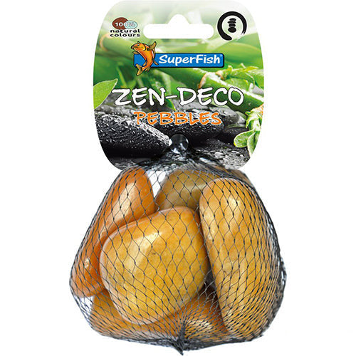SuperFish - Superfish Zen Pebble Gelb M 5 Stück - 5 - 7 cm