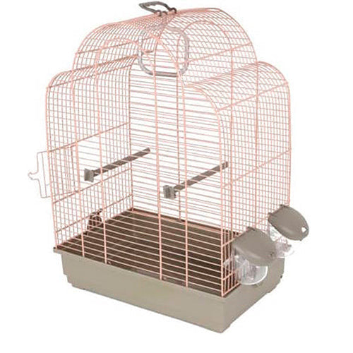 Voltrega Vogelkooi 648 Salmon/Mocca 39 x 25 x 48 cm