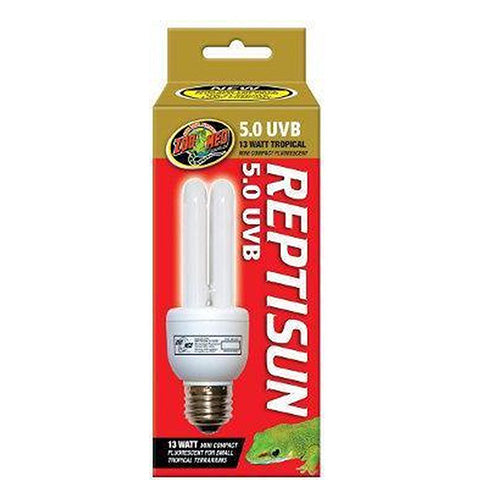 ZooMed ReptiSun 5.0 Mini Compact Fluorescent - 13 w